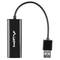 Cabo adaptador de rede 10/100 Mbps USB tipo A macho para RJ45 fêmea 15 cm Lanberg