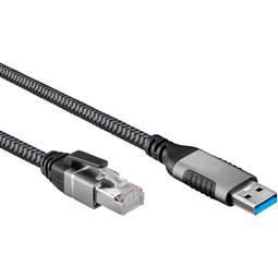 Kabel sieciowy ethernet USB-A 3.0 do RJ45 2 m