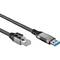 Ethernet network cable USB-A 3.0 to RJ45 2 m