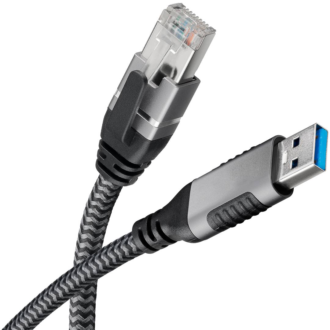 Ethernet network cable USB-A 3.0 to RJ45 2 m
