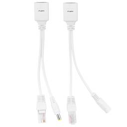 Kit de adaptador pasivo UTP inyector POE de 15 cm Lanberg AD-POE-0015-W