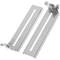 Bandeja de rack fixa ajustável 1U 770mm