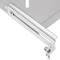Adjustable fixed rack tray 1U 370mm white