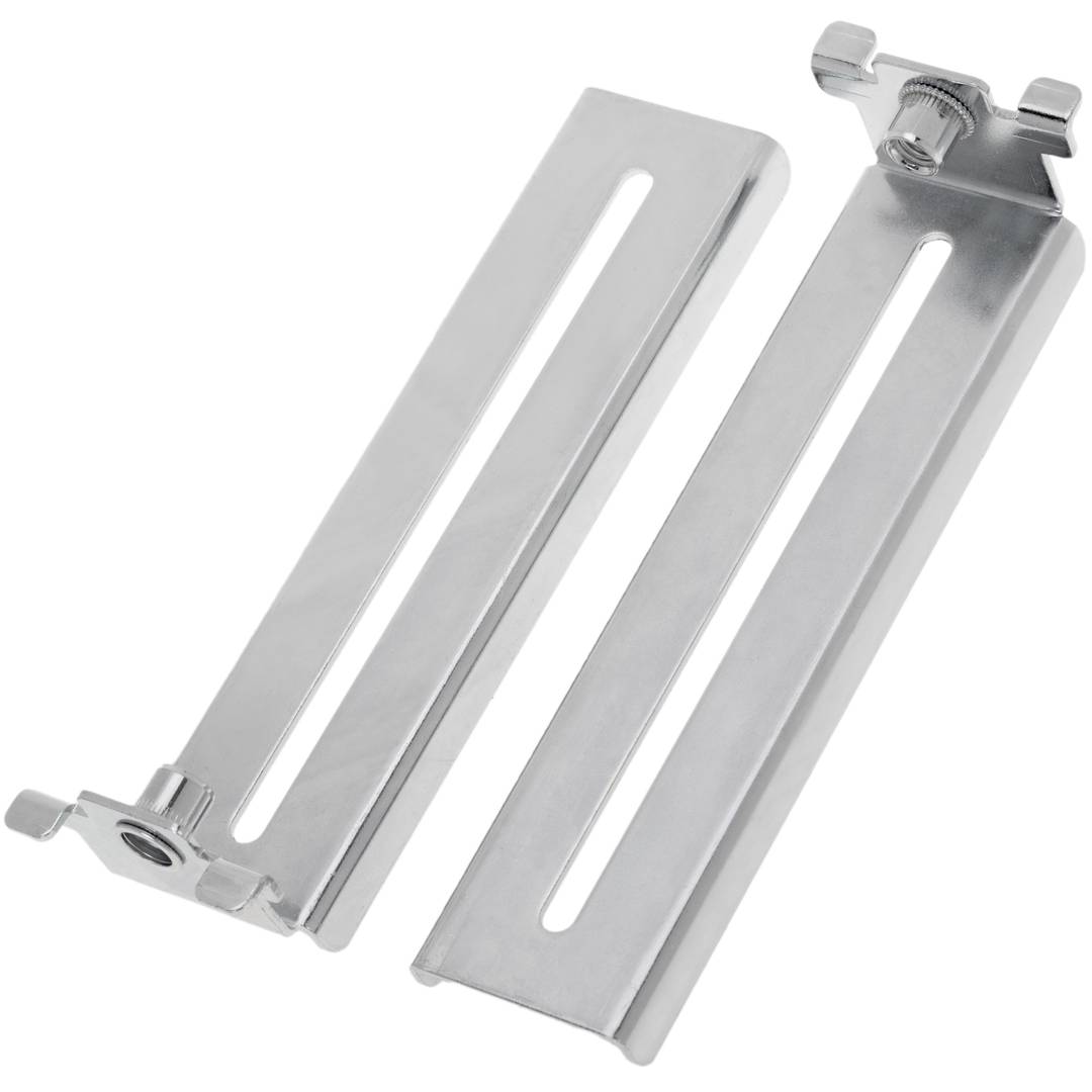 Adjustable fixed rack tray 1U 370mm white