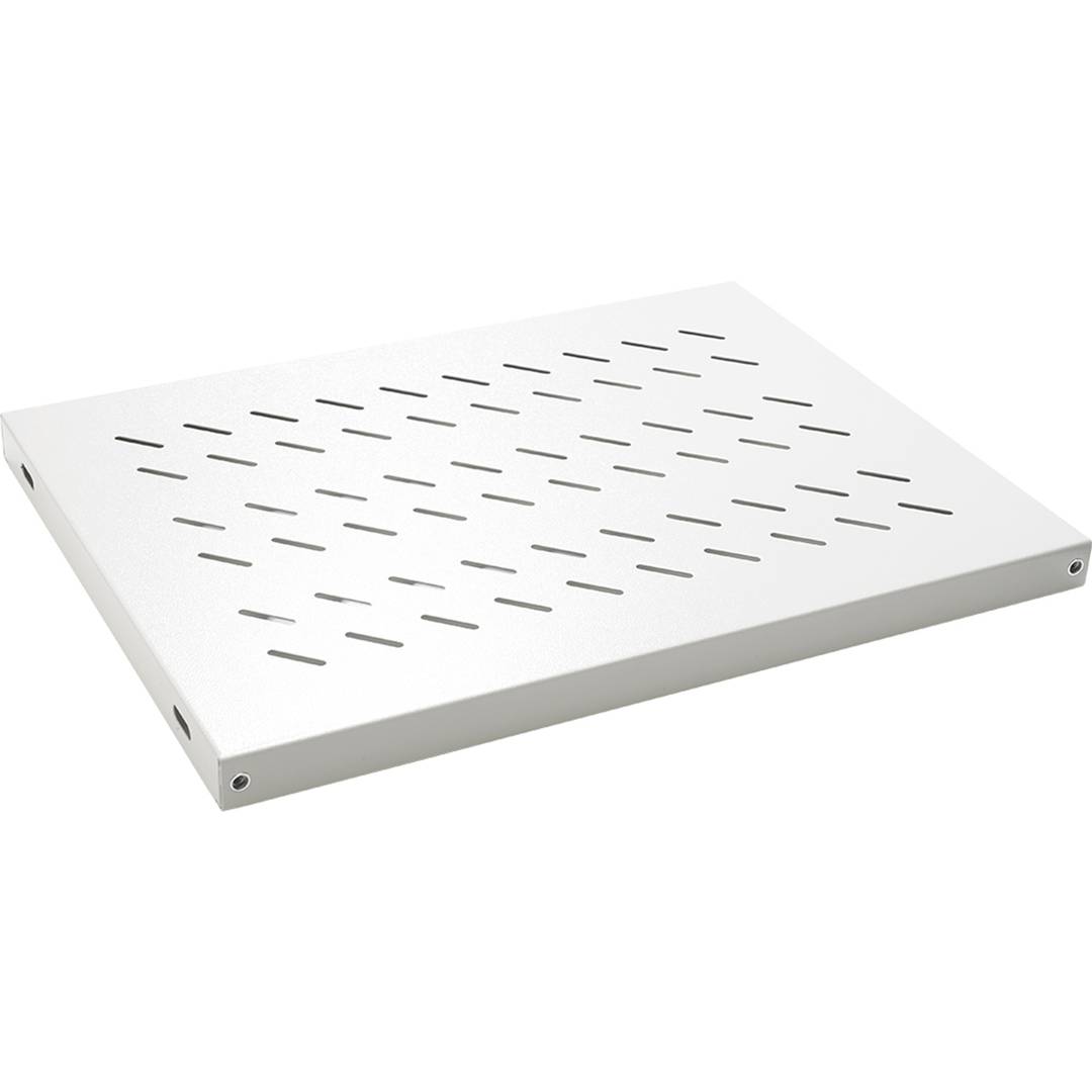 Mocowanie boczne półki rack 1U 370mm biały