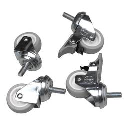 Ruedas para armarios SOHORack de M10 Pack 4