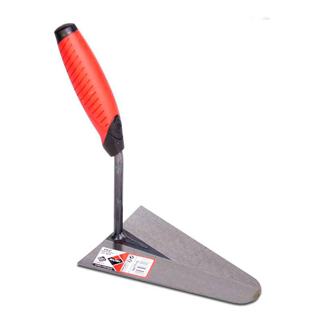Espátula triangular RUBI 180mm com cabo de plástico
