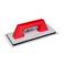 Fine flexible plaster trowel with closed rectangular plastic handle 30x15cm by RUBI