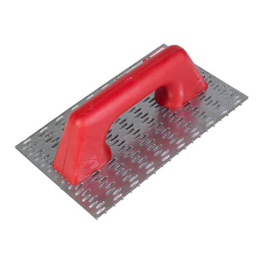 RUBI 250x144mm closed plastic handle mortar scraper