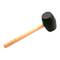 RUBI 500g black rubber mallet