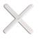 Pack de 300 unitats de creuetes juntes de 2 mm color blanc de RUBI