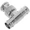 1 BNC T-conector BNC macho para 2 fêmeas