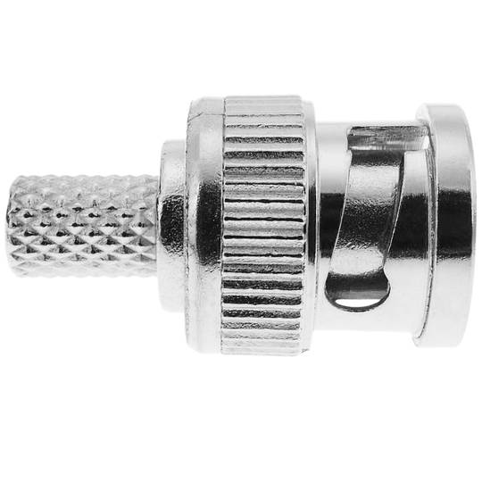 BNC mannelijke coaxkabelconnector (RG59)