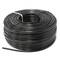RG59 carretel de cabo coaxial e cabo de alimentação 2x0.5mm2 200m
