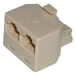 Adaptateur répartiteur de prise RJ45 réseau LAN Ethernet 1 à 2 prises,  longueur de câble: 25 cm