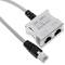 Duplicador RJ45 FTP Cat.5e T-MOD (1 RJ45 mascle a 2 RJ45 femella)