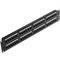Panneau de brassage 48 RJ45 Cat.5e UTP 2U noir