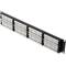 Panneau de brassage 48 RJ45 Cat.5e UTP 2U noir
