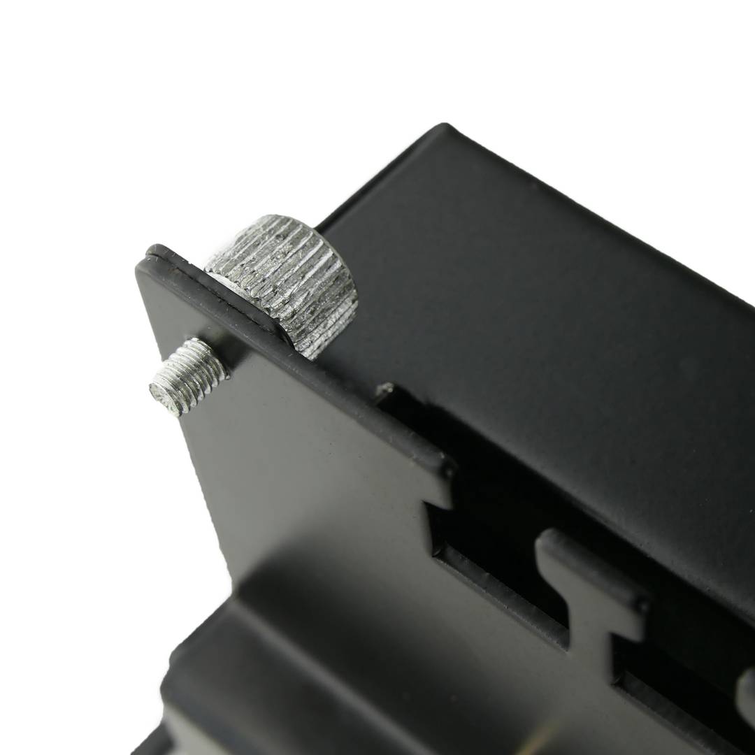 Patch panel 1U 24 RJ45 Cat.5e FTP black