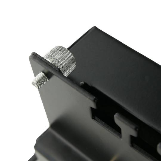 Patch panel 1U 24 RJ45 Cat.5e FTP black