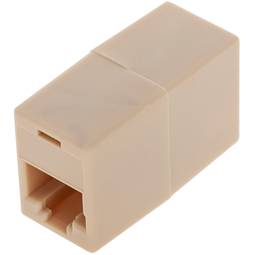 Categoria 5 UTP cabo de emenda RJ45 fêmea para RJ45 fêmea