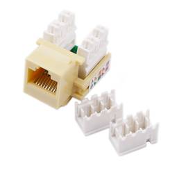 Keystone RJ45 Fêmea para TB110 5e UTP bege