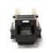 Keystone RJ45 hembra a TB110 Cat.5e UTP negra