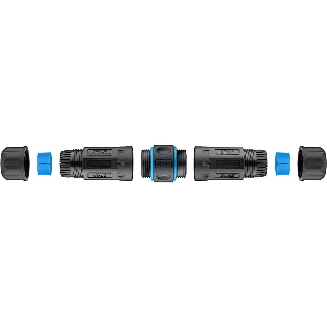 Extender connettore RJ45 Cavo Ethernet impermeabile IP68 Cat.6A