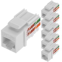 Keyston RJ45 vrouwelijk TB110 Cat.5e UTP pak van 6 stuks