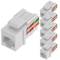 Keyston RJ45 female TB110 Cat. 5e UTP pack of 6 units