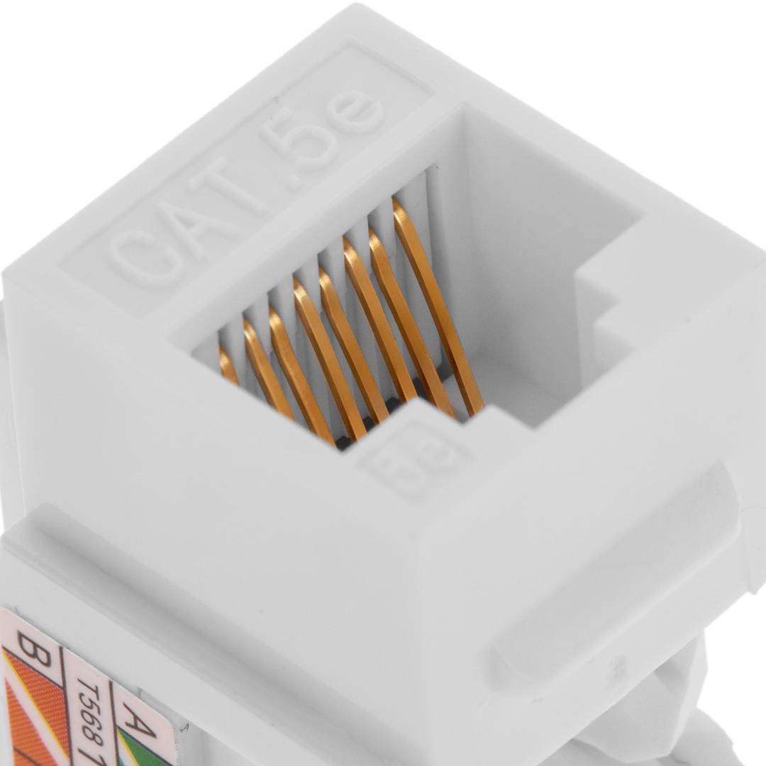 Keyston RJ45 female TB110 Cat. 5e UTP pack of 6 units