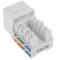 Keyston RJ45 female TB110 Cat. 5e UTP pack of 6 units