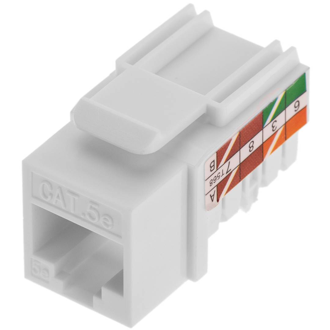 Keyston RJ45 female TB110 Cat. 5e UTP pack of 6 units