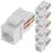 Gniazdo Keystone RJ45 TB110 kat. 6A UTP, opakowanie 6 sztuk