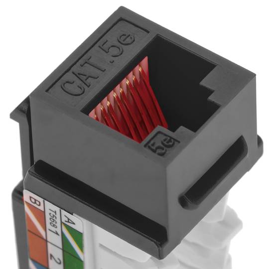 Keyston RJ45 vrouwelijk TB110 Cat.5e UTP pak van 6 stuks