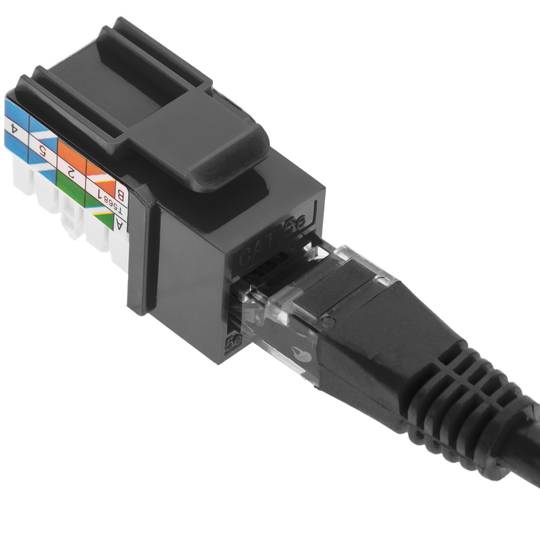 Keyston RJ45 vrouwelijk TB110 Cat.5e UTP pak van 6 stuks