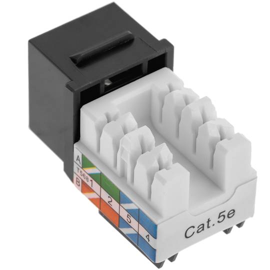 Keyston RJ45 vrouwelijk TB110 Cat.5e UTP pak van 6 stuks