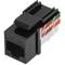 Keyston RJ45 fêmea TB110 Cat. 5e UTP pacote de 6 unidades