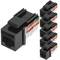Keystone RJ45 vrouwelijk TB110 Cat.6 UTP pak van 6 stuks