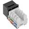 Keystone RJ45 hembra TB110 Cat. 6A UTP pack de 6 unidades