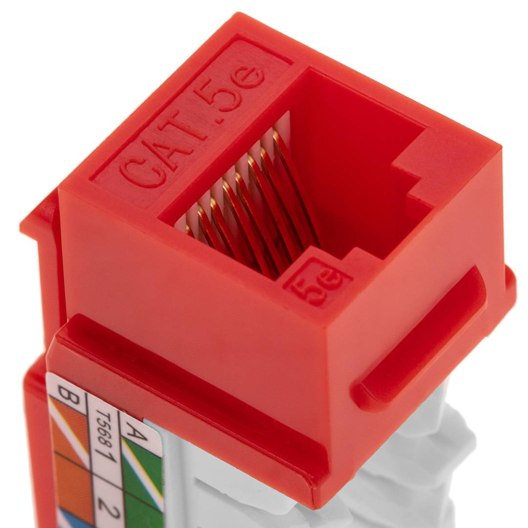 Keystone RJ45 hembra TB110 Cat. 5e UTP pack de 6 unidades