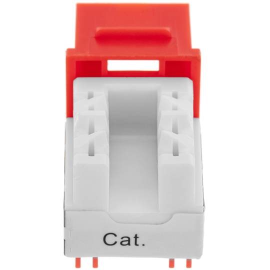 Keystone RJ45 femmina TB110 Cat. 6 UTP confezione da 6 unità