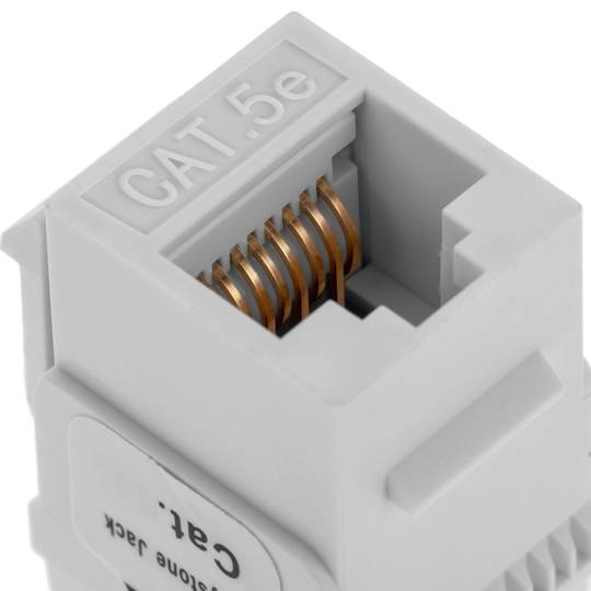 Keyston RJ45 femelle TB110 Cat.5e UTP pack de 6 unités
