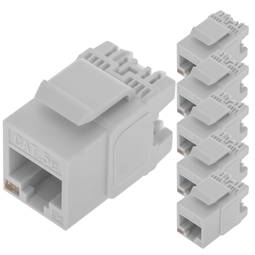Keyston RJ45 Buchse TB110 Kat. 5e UTP Packung mit 6 Einheiten