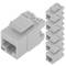 Keyston RJ45 femelle TB110 Cat.5e UTP pack de 6 unités
