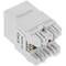 Keystone RJ45 fêmea TB110 Cat. 6 UTP embalagem de 6 unidades com led.