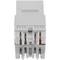 Keystone RJ45 female TB110 Cat. 6a UTP pack of 6 units with led.
