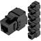 Keystone RJ45 femelle TB110 Cat.6 UTP pack de 6 unités