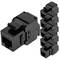 Keyston RJ45 female TB110 Cat. 6a UTP pack of 6 units