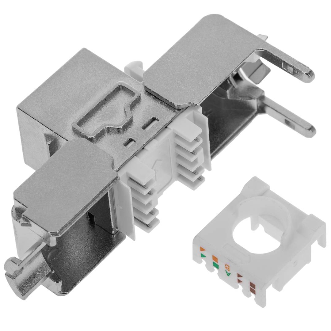 Keyston RJ45 fêmea TB110 Cat. 5e pacote FTP de 6 unidades